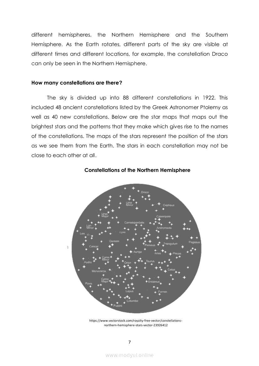 CONSTELLATIONS for Science 5 Quarter 4 / Week 5 | Grade 5 Modules
