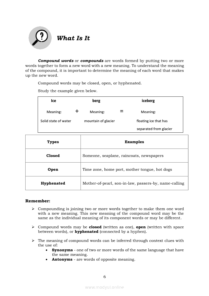 english-5-module-2-lesson-1-inferring-the-meaning-of-compound-words